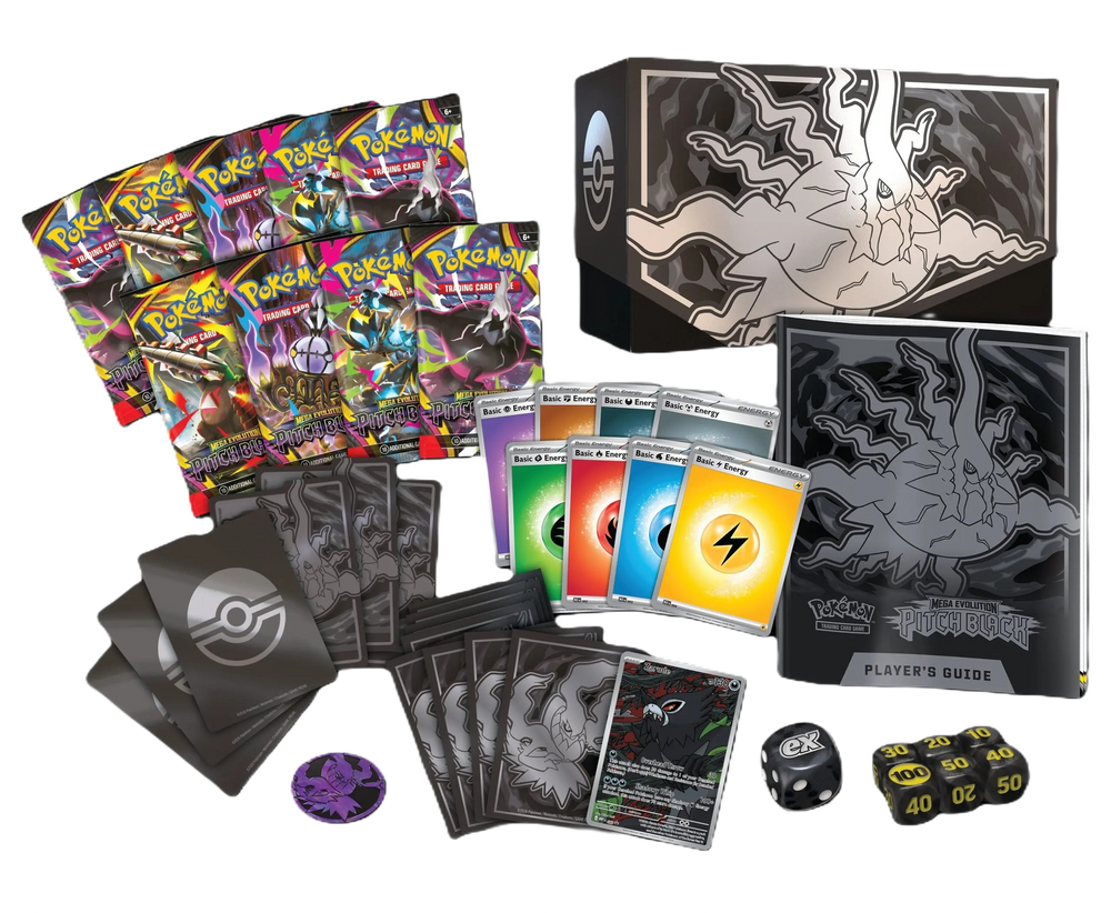 Pokémon Mega Evolutions Pitch Black Elite Trainer Box (Eng)