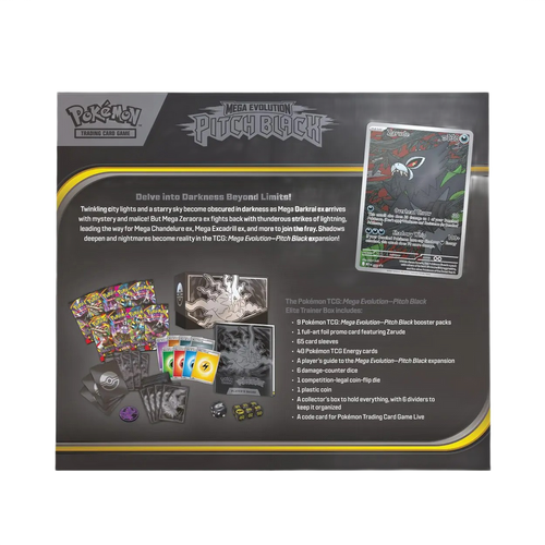 Pokémon Mega Evolutions Pitch Black Elite Trainer Box (Eng)